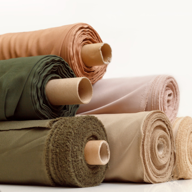 Ensfarvet jersey, isoli, strik og stretch stof