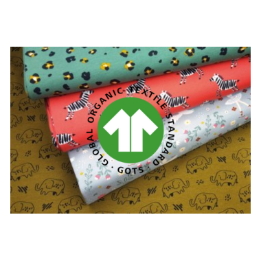 Økologisk bomuldsstof - jersey