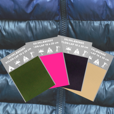 Selvklæbende lapper til tøj