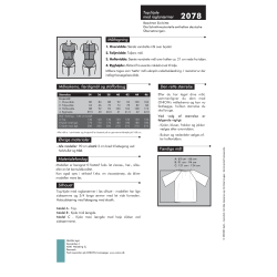 Onion 2078, Top/Kjole med raglanrmer, str. xs-xl