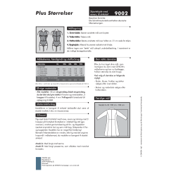 Onion 9002 Plusstrrelser, Skjortekjole med revers, xl-5xl