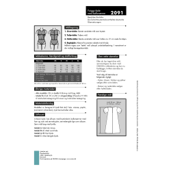 Onion 2091 Twiggy Kjole med ballonrme, str. xs-xl