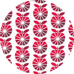 Bomuldsstof med bler. Retro Market,  pr. m