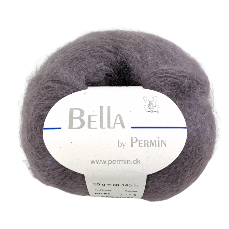 Bella by Permin, mauve, fv 65, pr. 50 g.