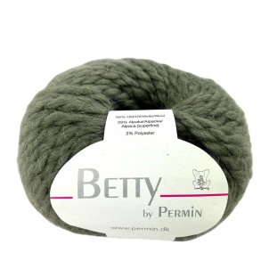 Betty by Permin, stver grn, fv 06, pr. 50 g.