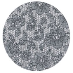 Bomuldsstof med blondemnster. Zelda, pr. m