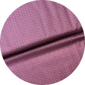 Bomuldsstof, Capitivate Bellis, plum