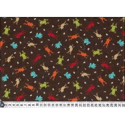 StofRest. Bomuldsstof med frer.