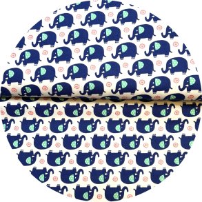 DesignerStof Mini Elephants