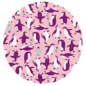 DesignerStof med pingviner