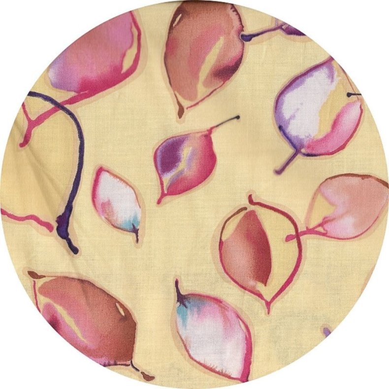 Bomuldsstof, Leaves in Harmony, pr. m