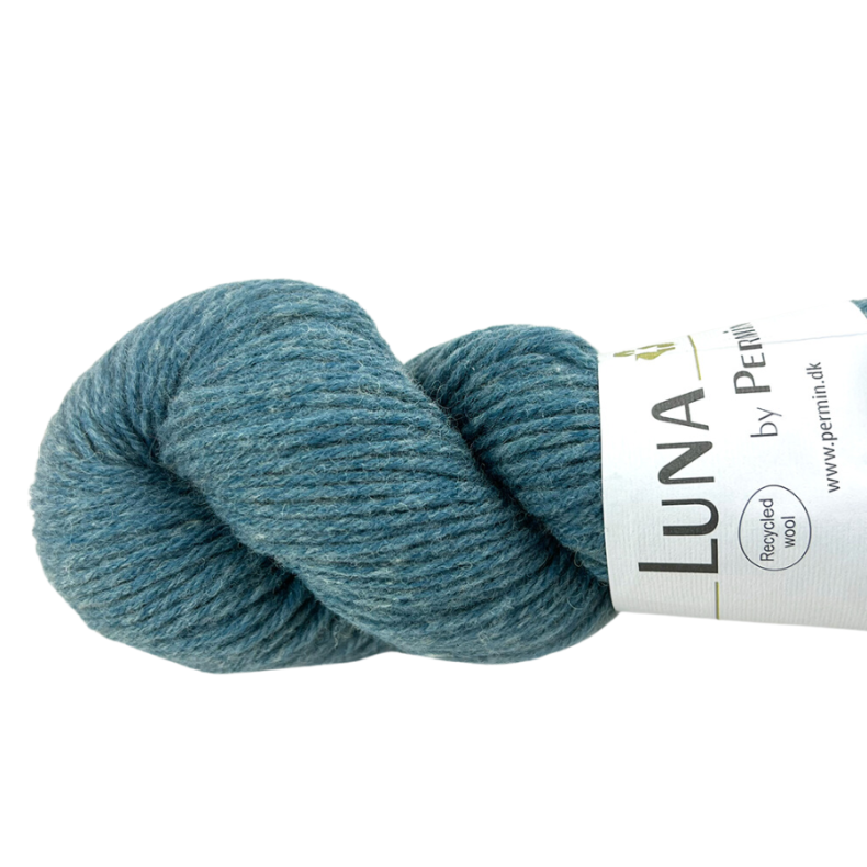 Luna by Permin, lys petrol fv 09. 50 g.