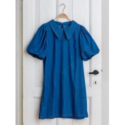 Onion 2091 Twiggy Kjole med ballonrme, str. xs-xl