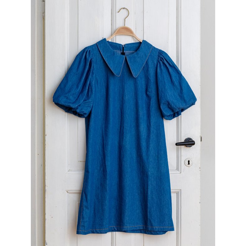 Onion 2091 Twiggy Kjole med ballonrme, str. xs-xl