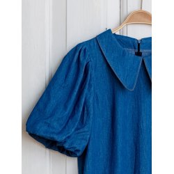 Onion 2091 Twiggy Kjole med ballonrme, str. xs-xl