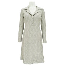 Onion 9002 Plusstrrelser, Skjortekjole med revers, xl-5xl