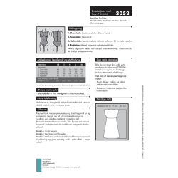 Onion 2052, Empirekjole med lg, til strikstof, str. xs-xl