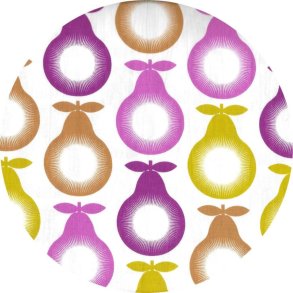 Bomuldsstof med prer. Retro Market,  pr. m