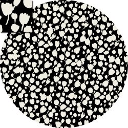 Let stof med stretch. Black &amp; White, pr. m.