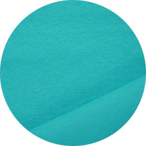 RibStof 1x1 luksusri, aqua, pr. m.