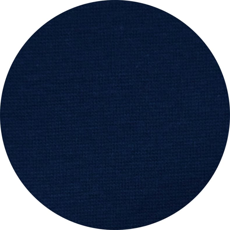 RibStof - Luksus 1x1, navy, pr. m.