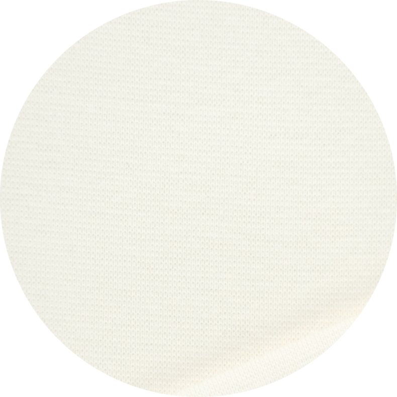 kologisk Rib Stof  i rhvid, pr. m.