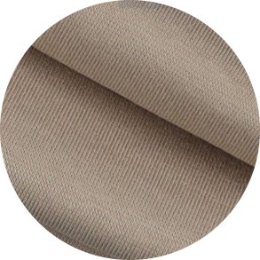 kologisk Rib 1x1. Sandfarvet, pr. m.