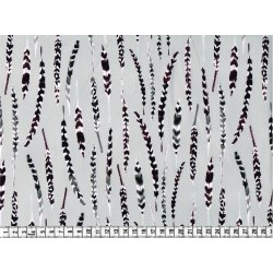 Bomuldsstof, Cheshire Feathers Fog,  pr. m