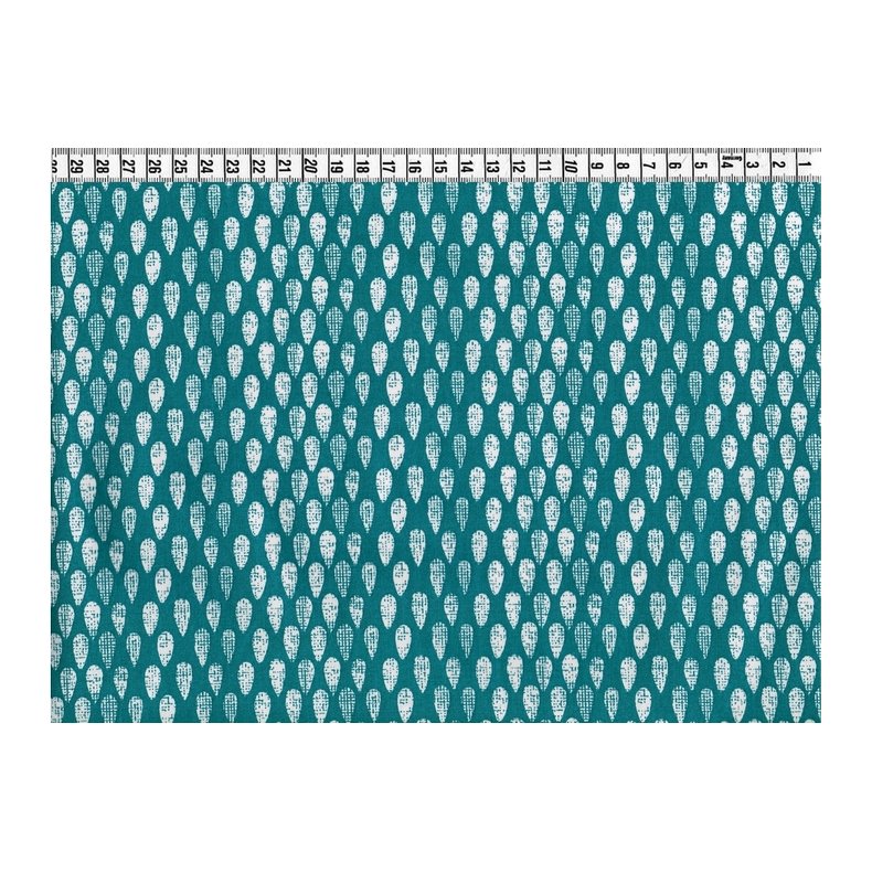 StofRest 0,6 m. Bomuldsstof, Abundance Monsoon