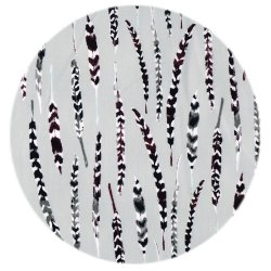 Bomuldsstof, Cheshire Feathers Fog,  pr. m