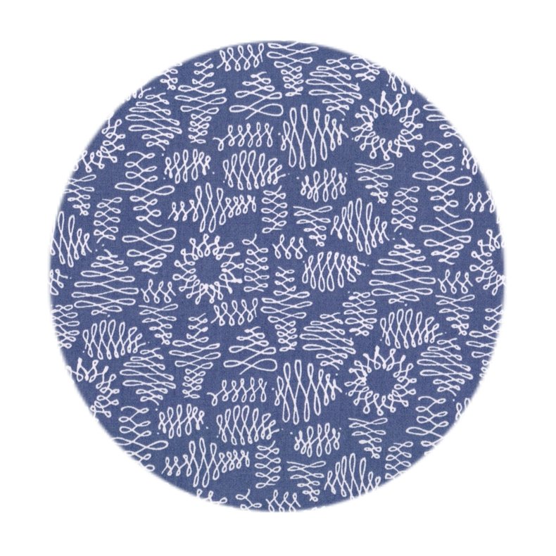 PIMA bomuldsstof, Flumes Indigo