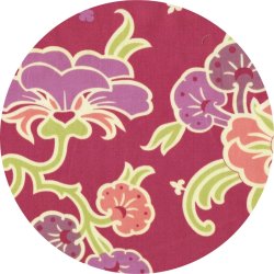 StofRest 0,75 m. Bomuldsstof Gypsy Caravan Velvet Vine