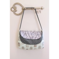 Bomuldsstof, Cheshire Feathers Fog,  pr. m