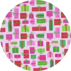 RB-cc, Stof med Julegaver, Christmas Candy, pr. m.