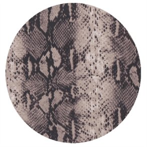 StofRest 1,3 m. Bomuld med slangeprint