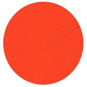 Isoli i Orange, Kraftig strikket stof med bld bagside, pr. m.