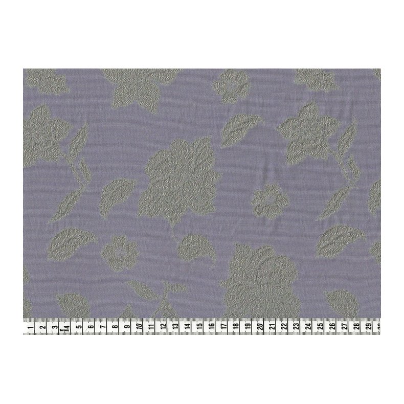 Stof med slv jacquard, viskose og lurex, pr. m.
