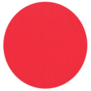 Bomuldsstof ensfarvet Lipstick, Michael Miller, pr. m.