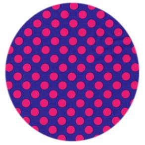 StofRest 2,2 m. med prikker, Ta Dot grape