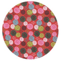 Babyfljlstof, blomster, Mouse Camp fra Windham, pr. m.