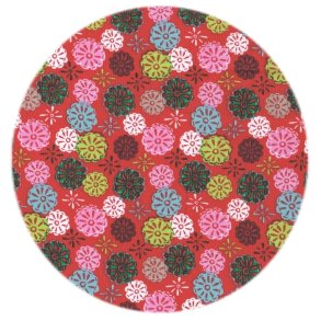 Babyfljlstof, blomster, Mouse Camp fra Windham, pr. m.