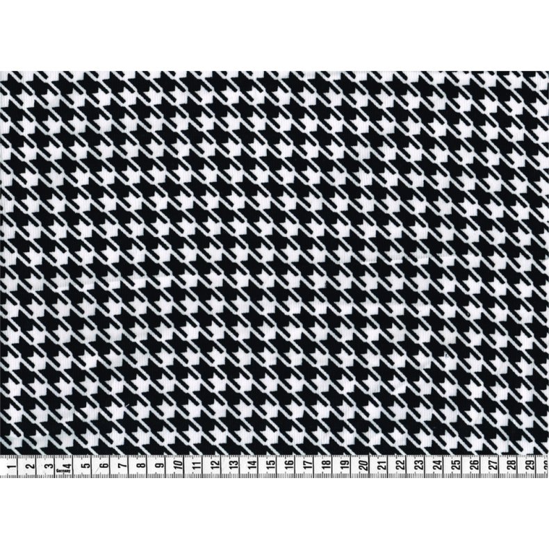 Babyfljlstof, Houndstooth, Robert Kaufman, pr. m.
