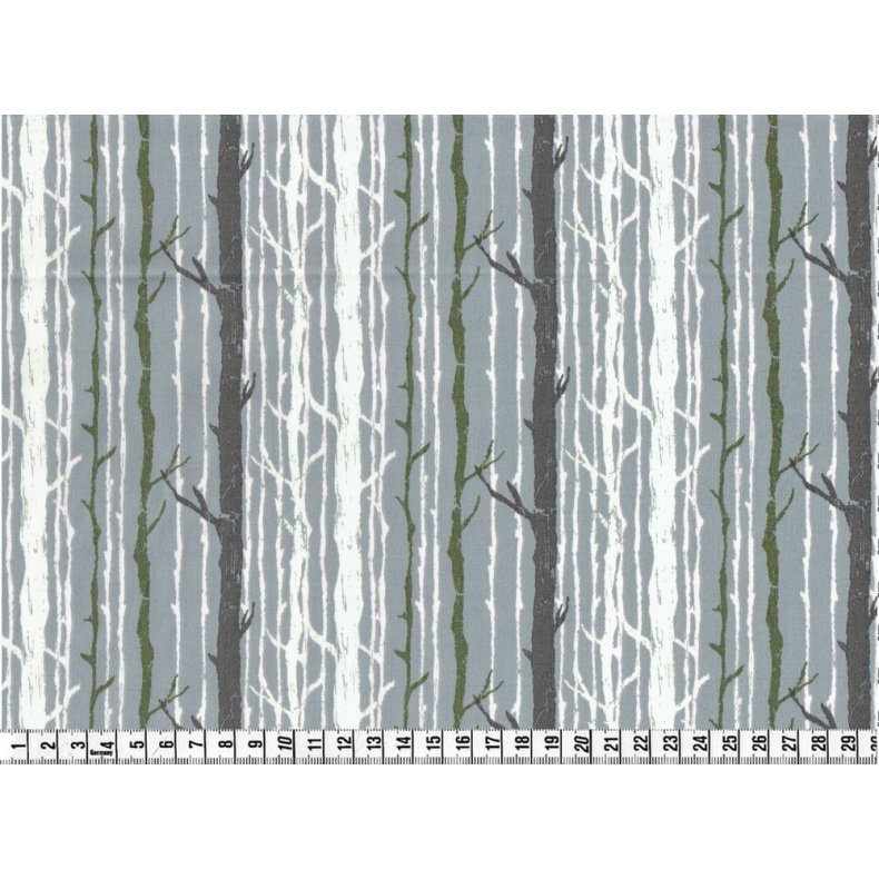 StofRest 0,4 m. Bomuldsstof, Timber Nightfall