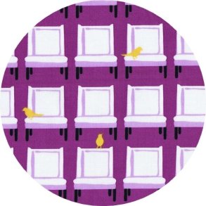 StofRest 1,2 m. Bomuldsstof, Tufted Tweets