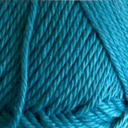 Petrol. �kologisk bomuldsgarn. Karen Klarb�k. Pr. 50 g.