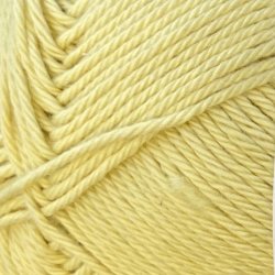 Pastel Yellow. �kologisk bomuldsgarn. Karen Klarb�k. Pr. 50 g.