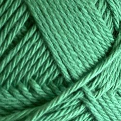 Jolly Green. kologisk bomuldsgarn. Karen Klarbk. Pr. 50 g.
