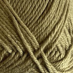Warm Olive. �kologisk bomuldsgarn. Karen Klarb�k. Pr. 50 g.