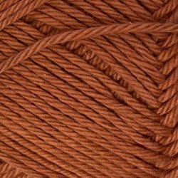 Cognac. �kologisk bomuldsgarn. Karen Klarb�k. Pr. 50 g.