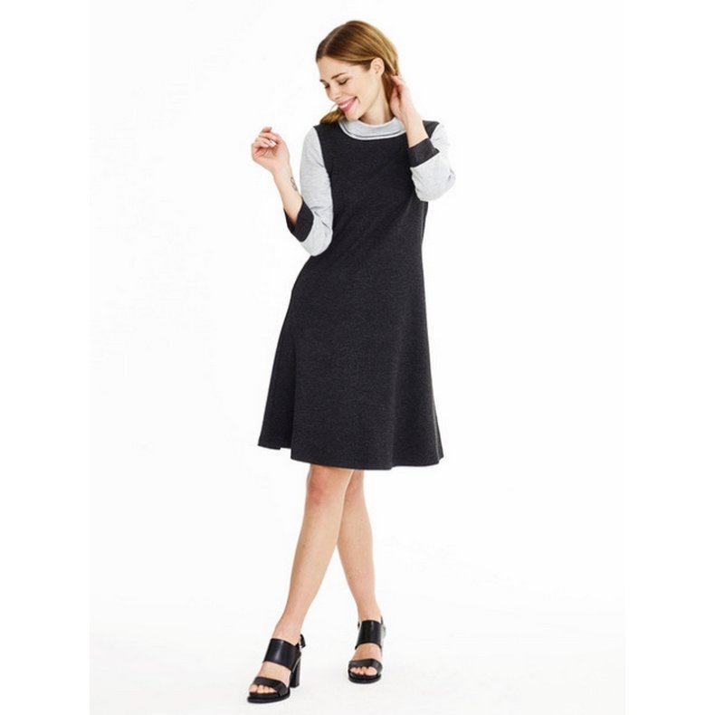 Onion 2075, Retrokjoler med krave til strikstoffer, str. xs-xl